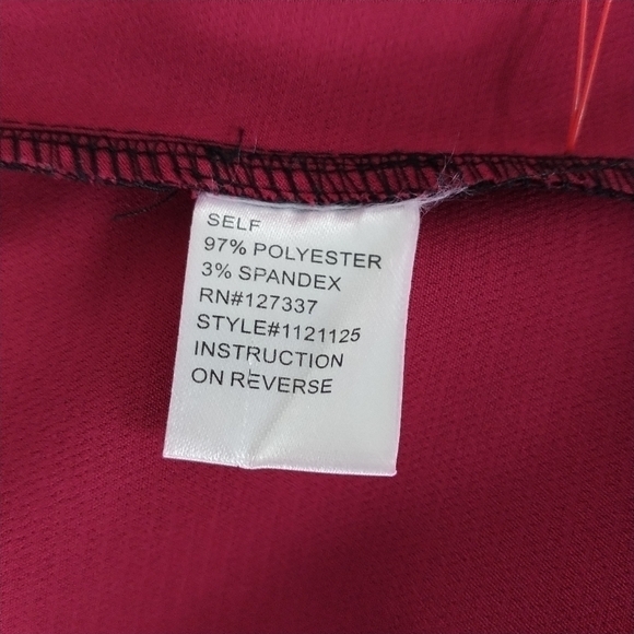 Emma Street Black Strapless Dress w Ruffle 12 - Picture 11 of 12